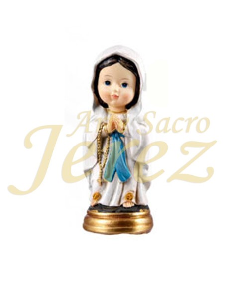 Virgencita de Lourdes 9 cm