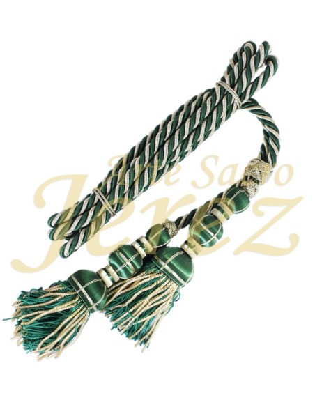 Cíngulo Verde y Dorado