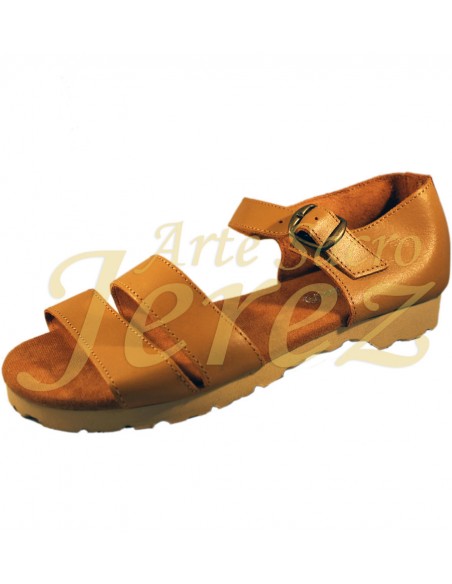 Sandalias Beige