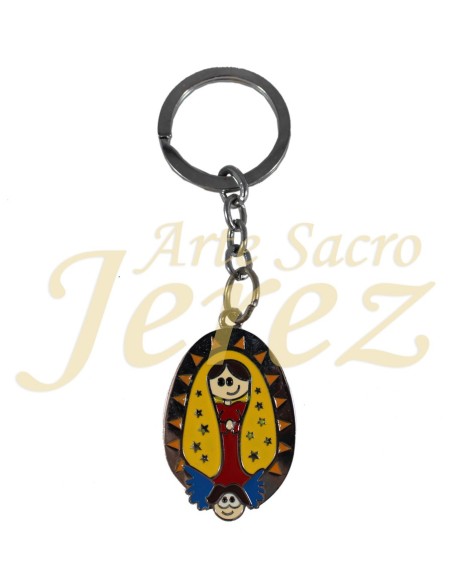 Llavero Virgencita