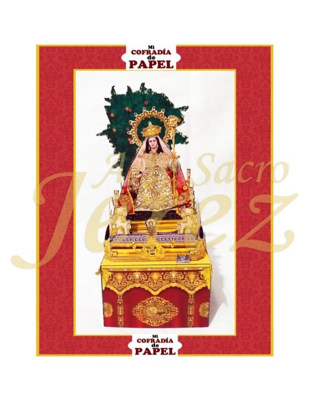 Recortable de la Divina Pastora de San Fernando