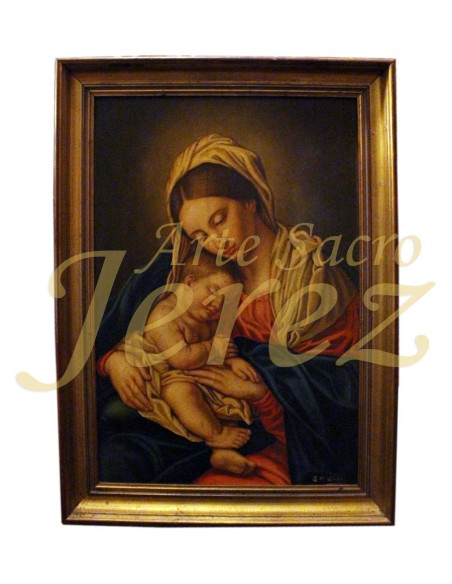 La Virgen con el Niño Dormido